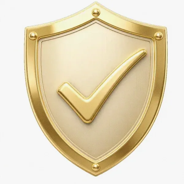 Checkmark shield — Amonbet