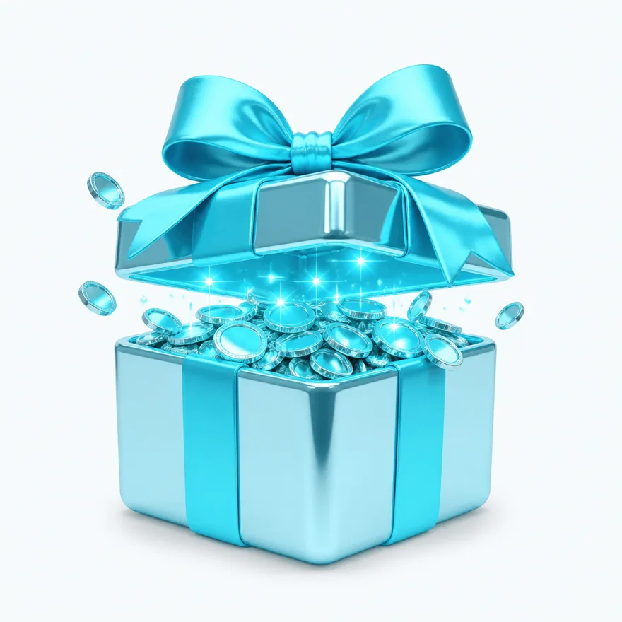 Ribbon-tied gift box — Amonbet