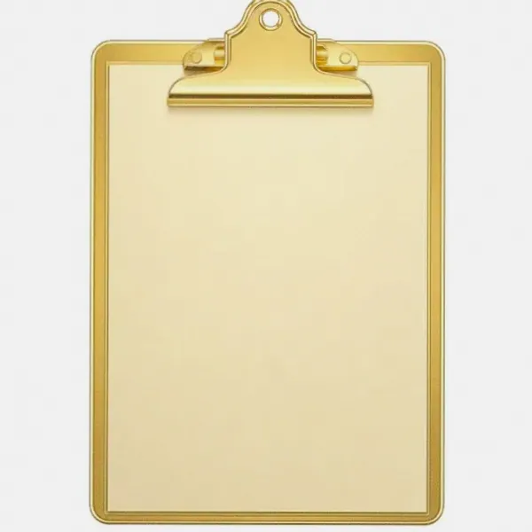 Blank clipboard — Amonbet