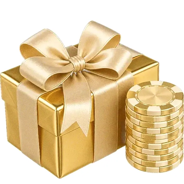 Gift box and chips — Amonbet