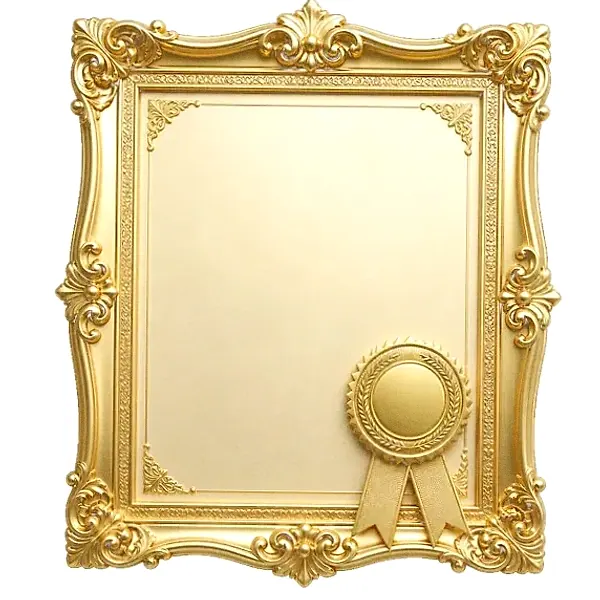 Framed certificate — Amonbet