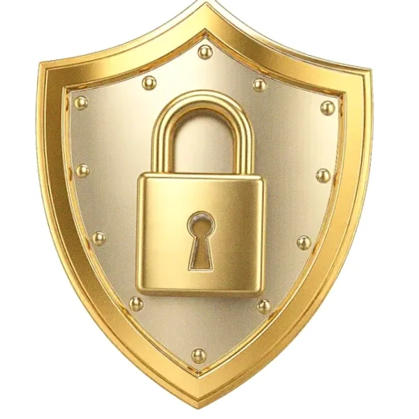 Shield with padlock — Amonbet