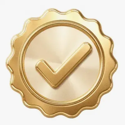 Checkmark badge — Amonbet