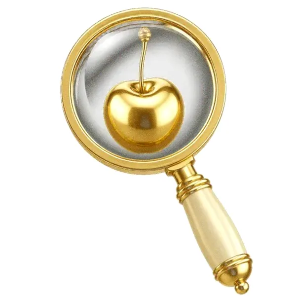 Cherry magnifying glass — Amonbet