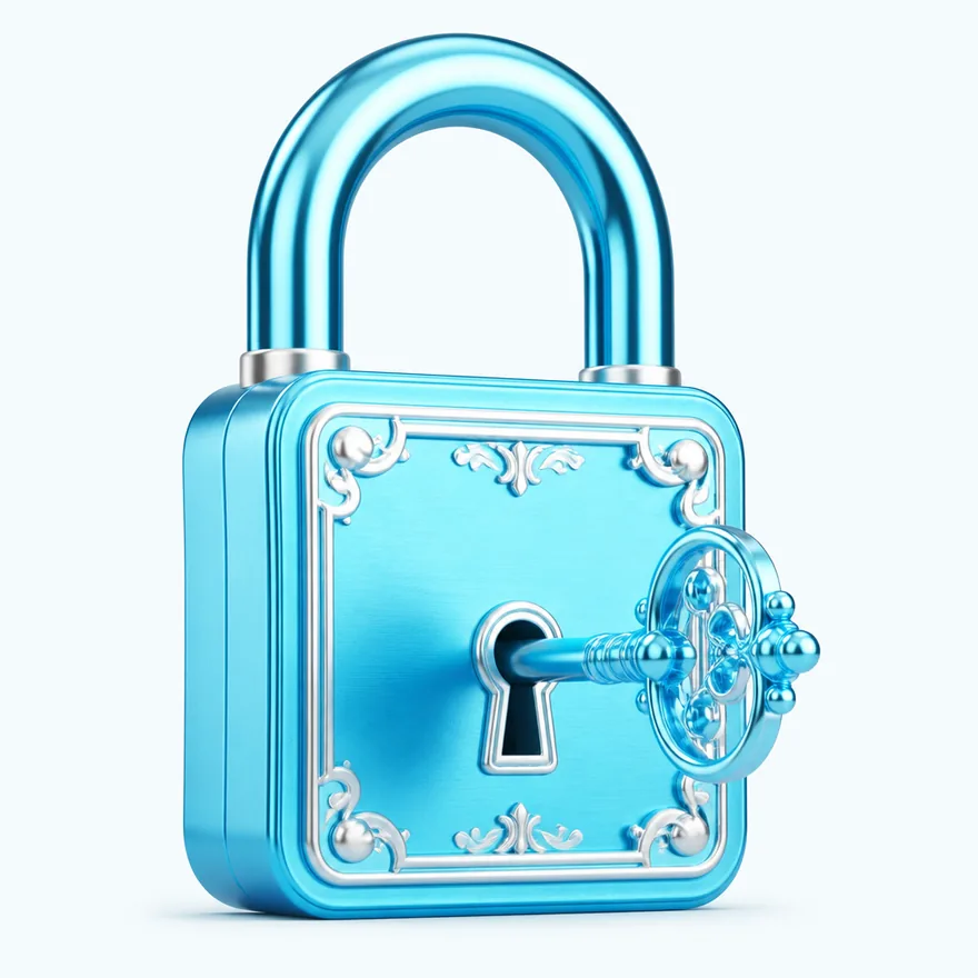 Padlock with key — Amonbet