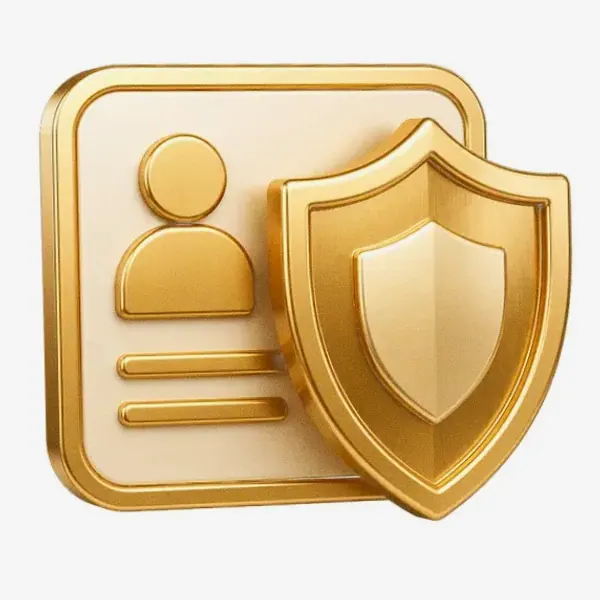 Shield and id card — Amonbet