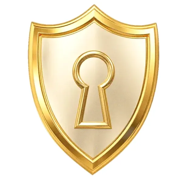 Shield with keyhole — Amonbet