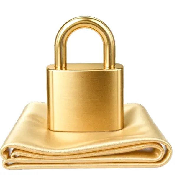 Padlock on folded cloth — Amonbet