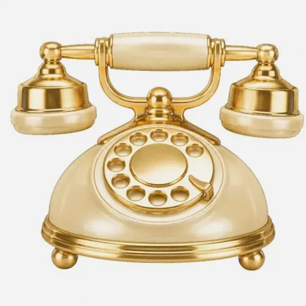 Vintage rotary telephone — Amonbet
