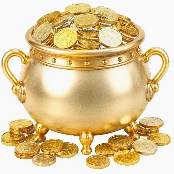 Coin-filled cauldron — Amonbet
