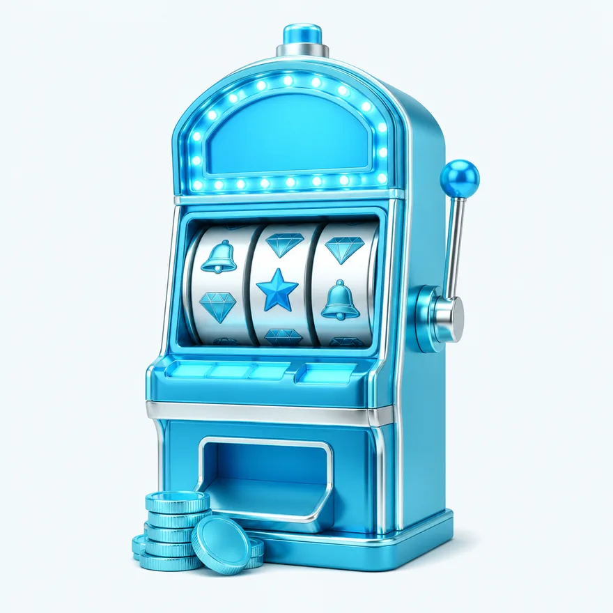Slot cabinet with marquee — Amonbet